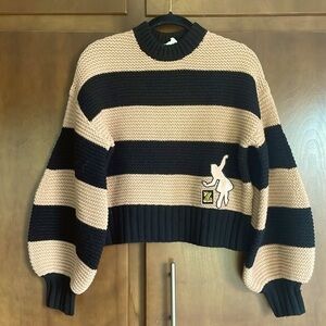 NWOT Zimmerman cropped wool sweater